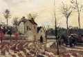 pontoise deshielo 1872 Camille Pissarro